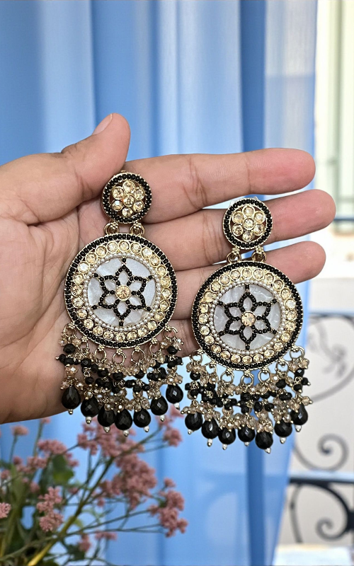 Royal AD stone Traditional Indian Earrings for Women