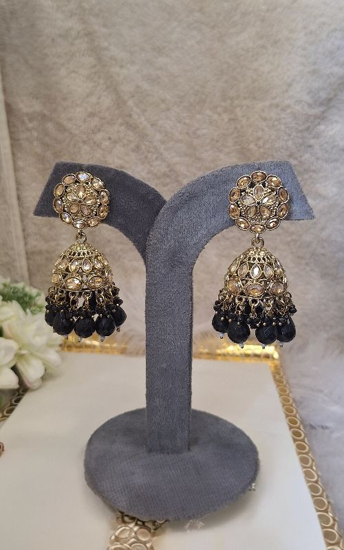 Heritage Gold-Plated Kundan & Pearl Jewelry Set