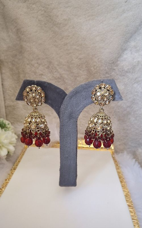 Heritage Gold-Plated Kundan & Pearl Jewelry Set