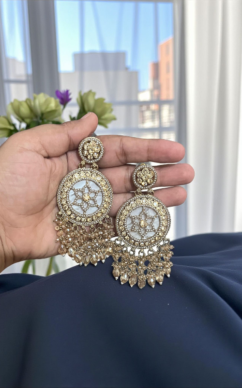 Royal AD stone Traditional Indian Earrings for Women
